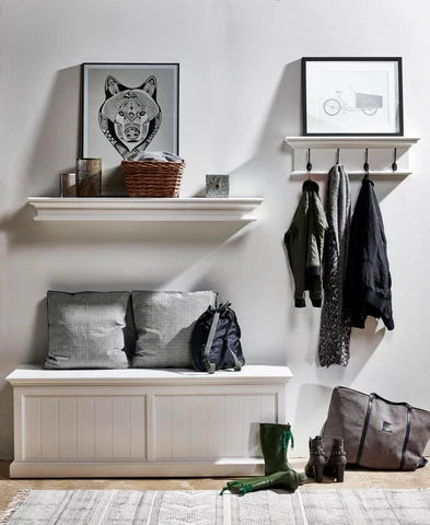 Unlock the Potential of Your Home with Stylish Wall Shelves and Coat Hooks