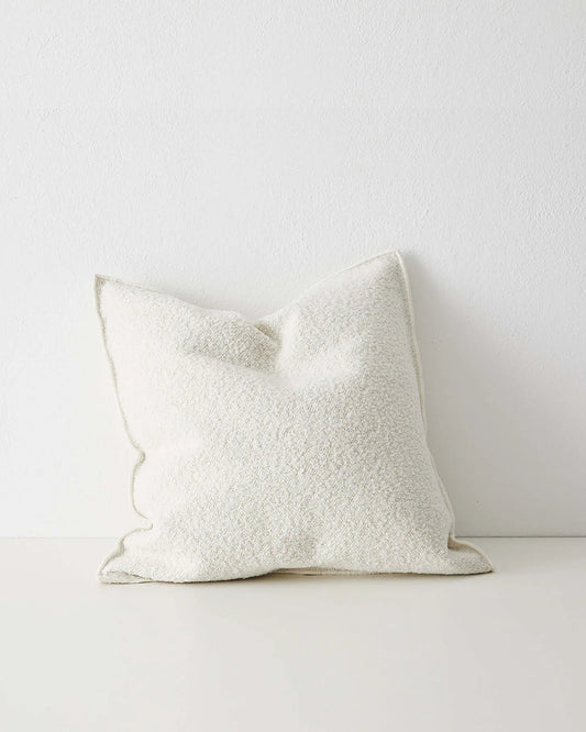 Weave Soft-touch Bouclé Alberto Ivory-Cushion-Weave-Prime Furniture