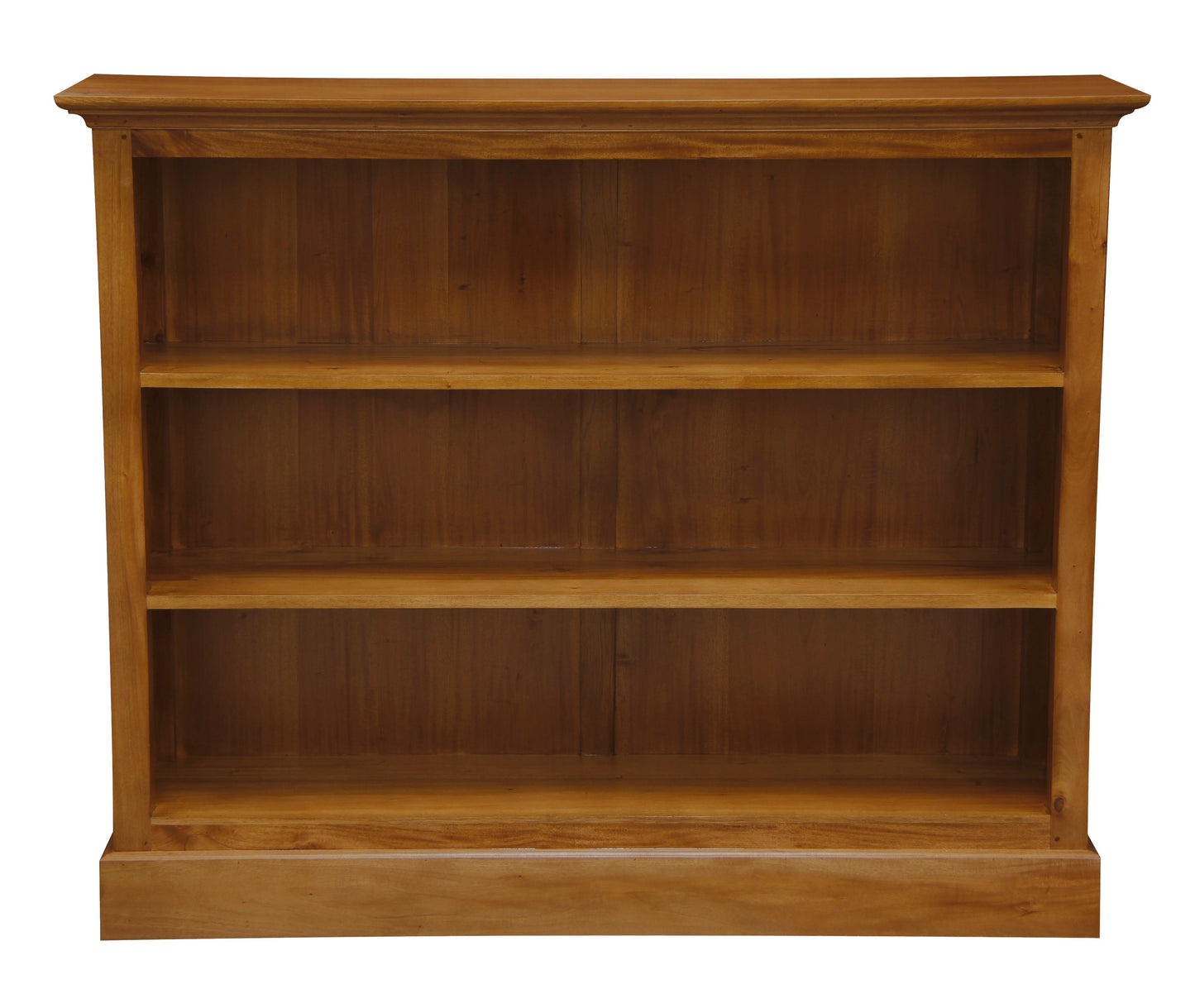 Tasmania Half Size Bookcase - Large (Light Pecan)-Bookcases-Centrum Furniture-Prime Furniture