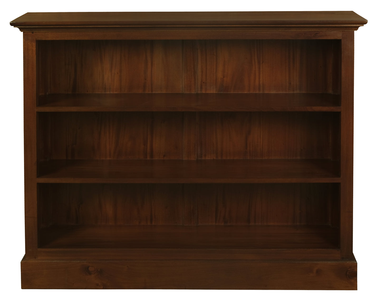 Tasmania Half Size Bookcase - Large (Mahogany)-Bookcases-Centrum Furniture-Prime Furniture