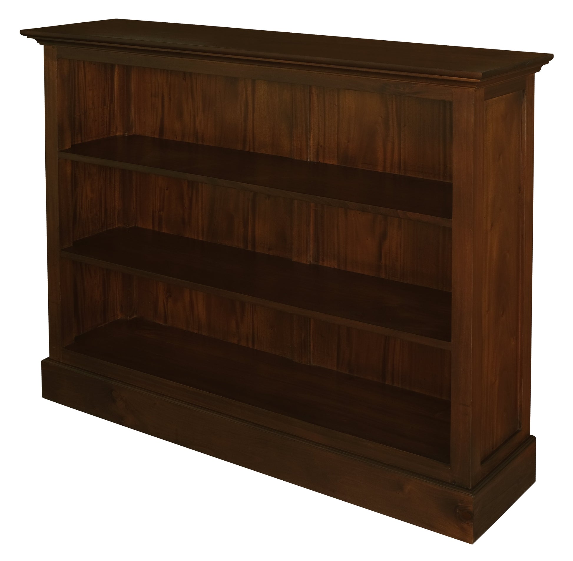 Tasmania Half Size Bookcase - Large (Mahogany)-Bookcases-Centrum Furniture-Prime Furniture