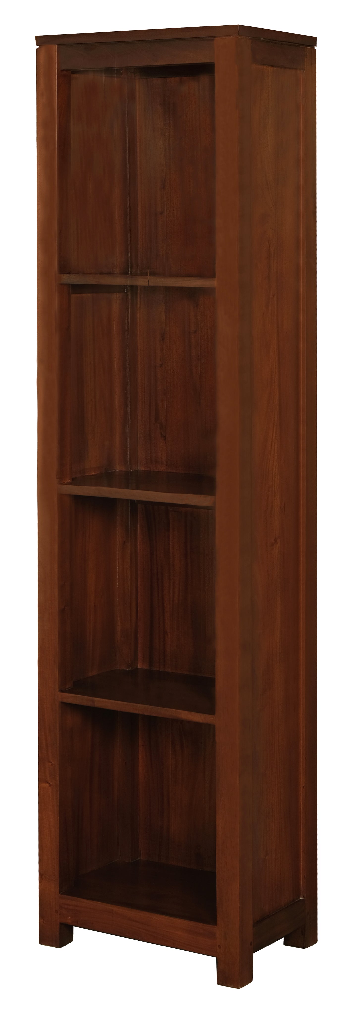 Amsterdam Bookcase - Narrow (Mahogany)-Bookcases-Centrum Furniture-Prime Furniture