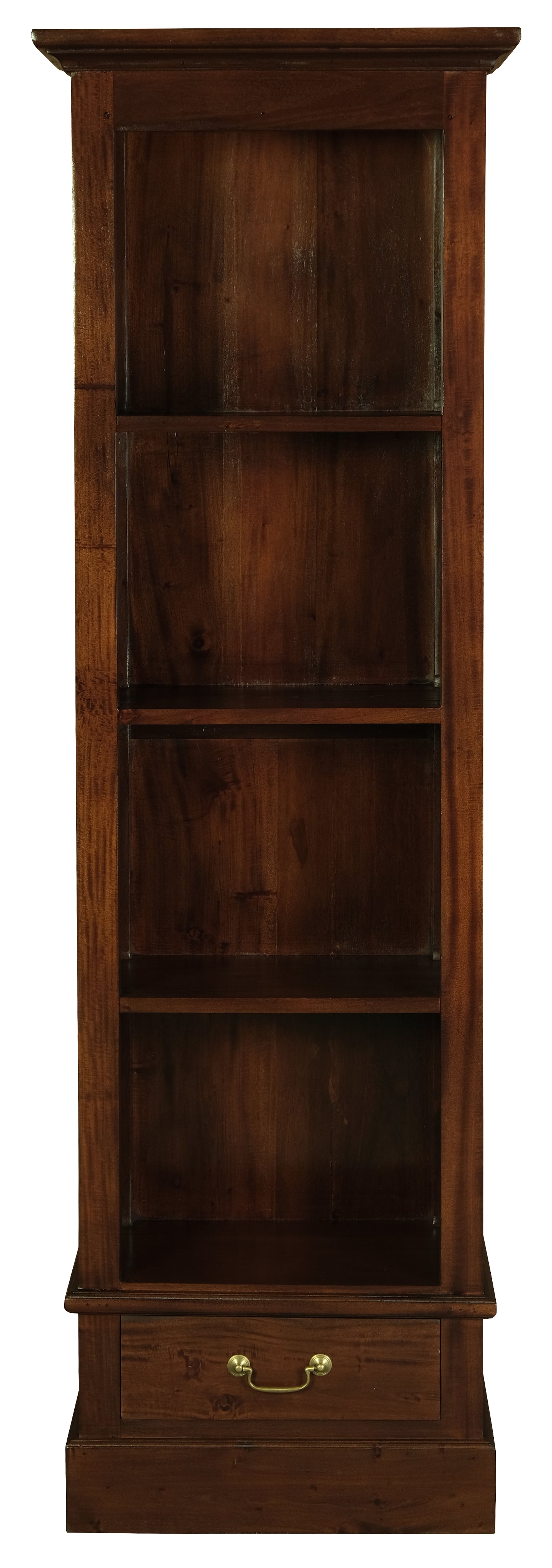 Tasmania 1 Drawer Bookcase (Mahogany)-Bookcases-Centrum Furniture-Prime Furniture