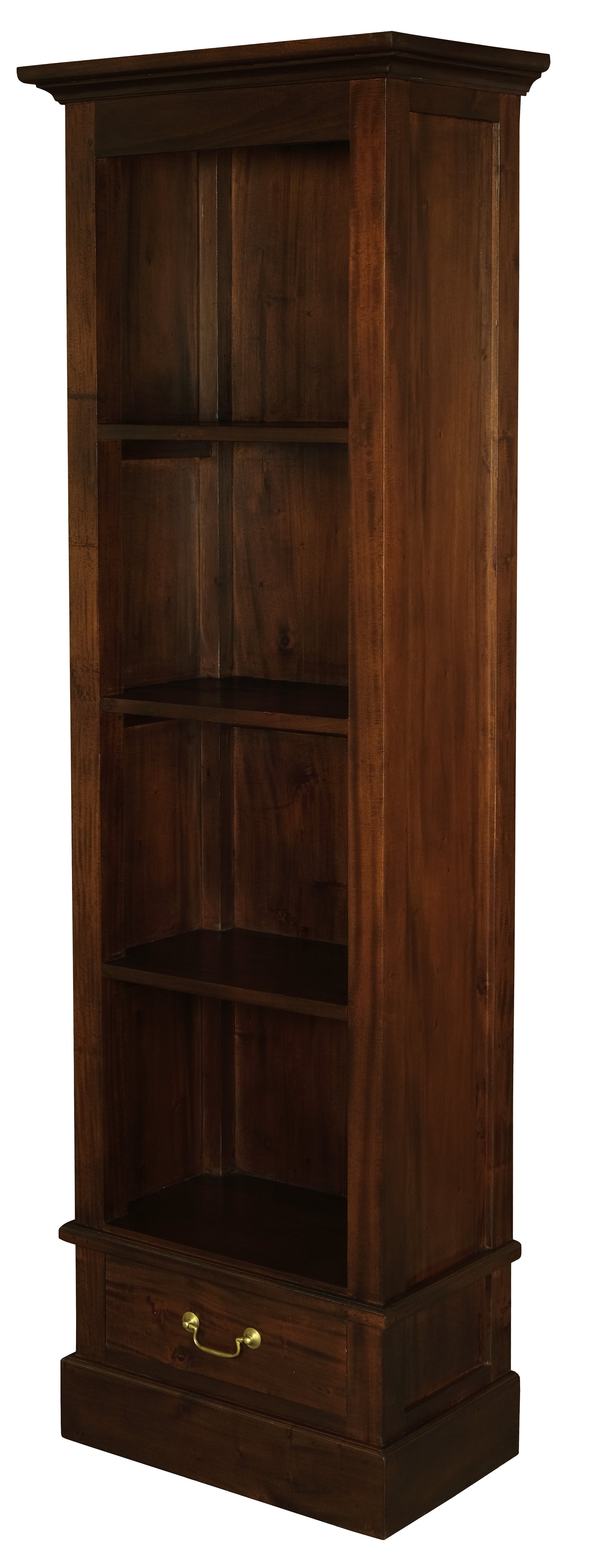 Tasmania 1 Drawer Bookcase (Mahogany)-Bookcases-Centrum Furniture-Prime Furniture