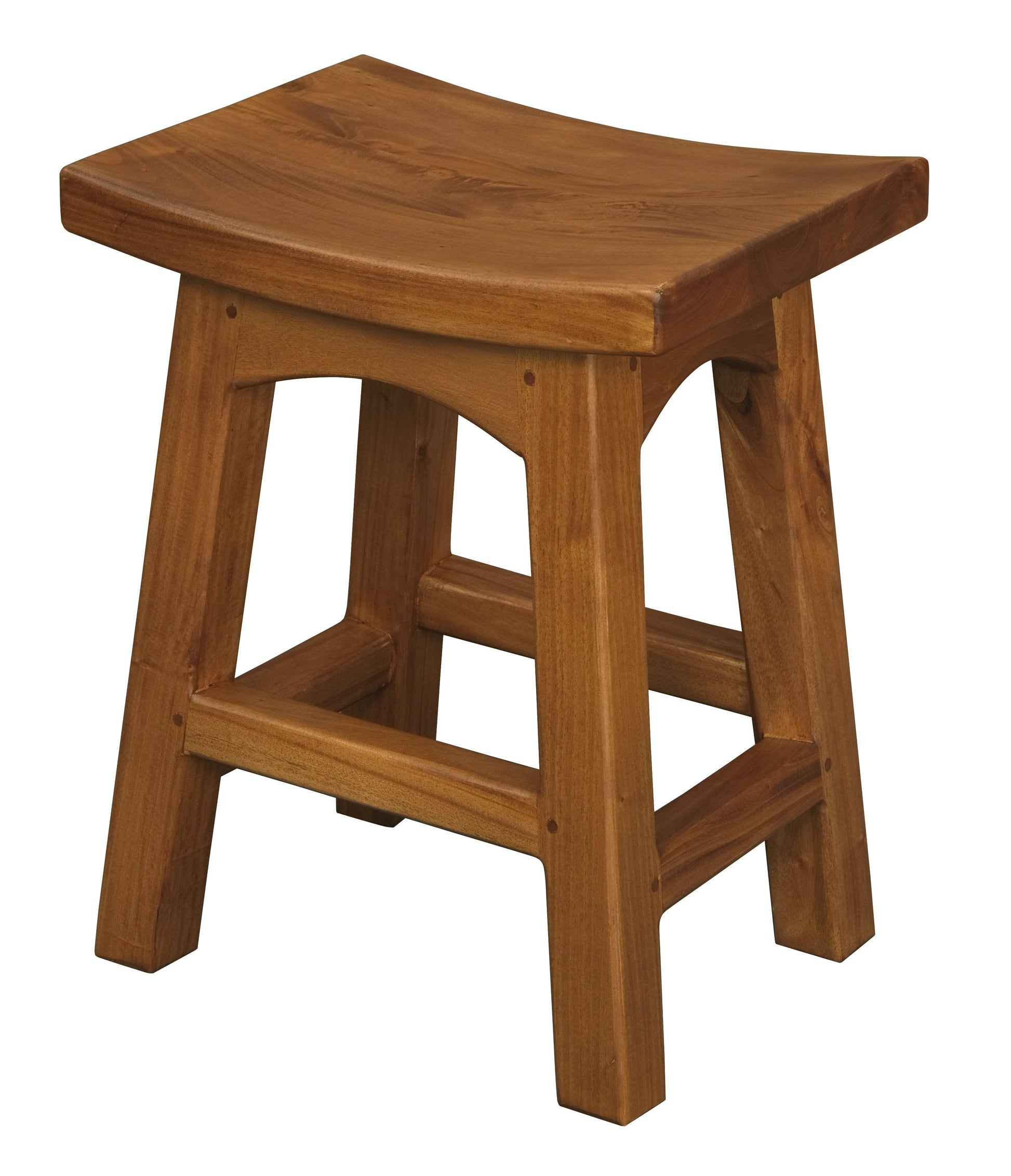 Tokyo Timber Foot Stool (Light Pecan)-Foot Stool-Centrum Furniture-Prime Furniture