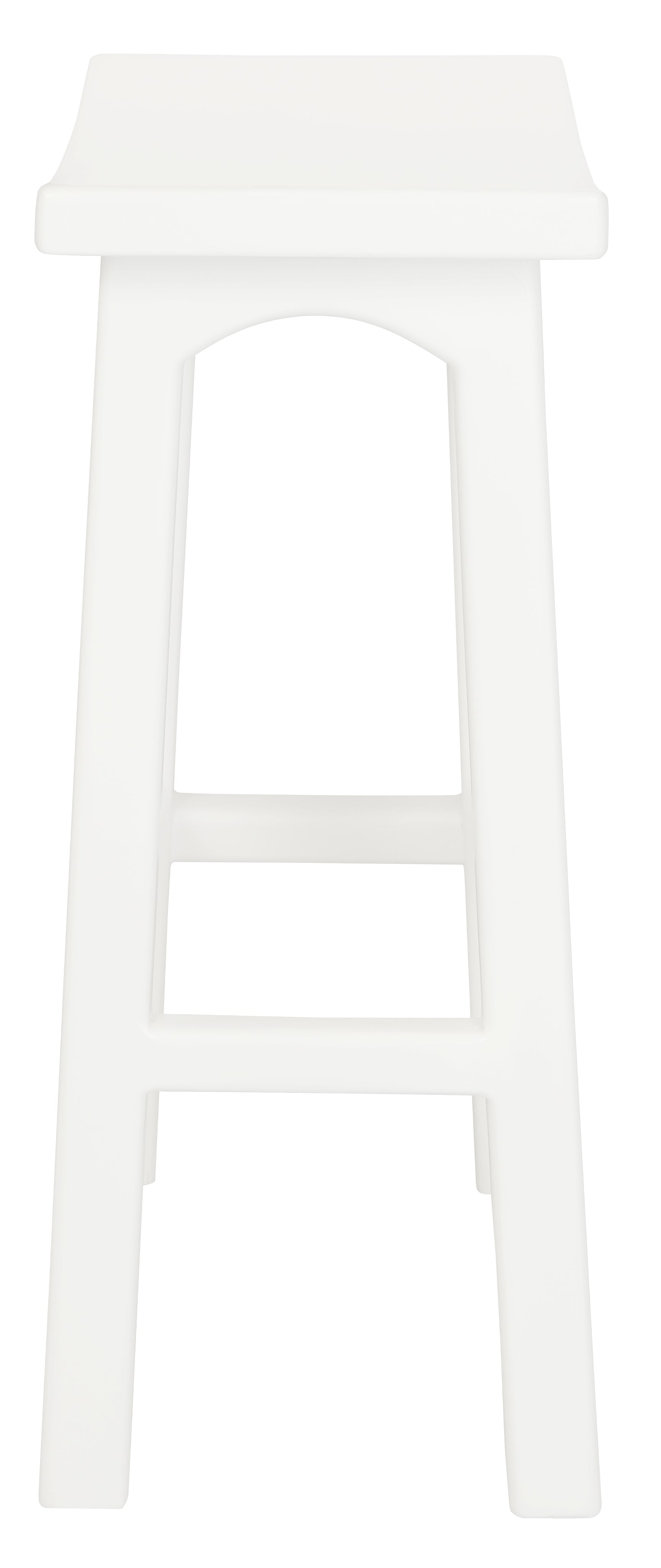 Kyoto Solid Timber Bar Height Stool (White)-Stool-Centrum Furniture-Prime Furniture