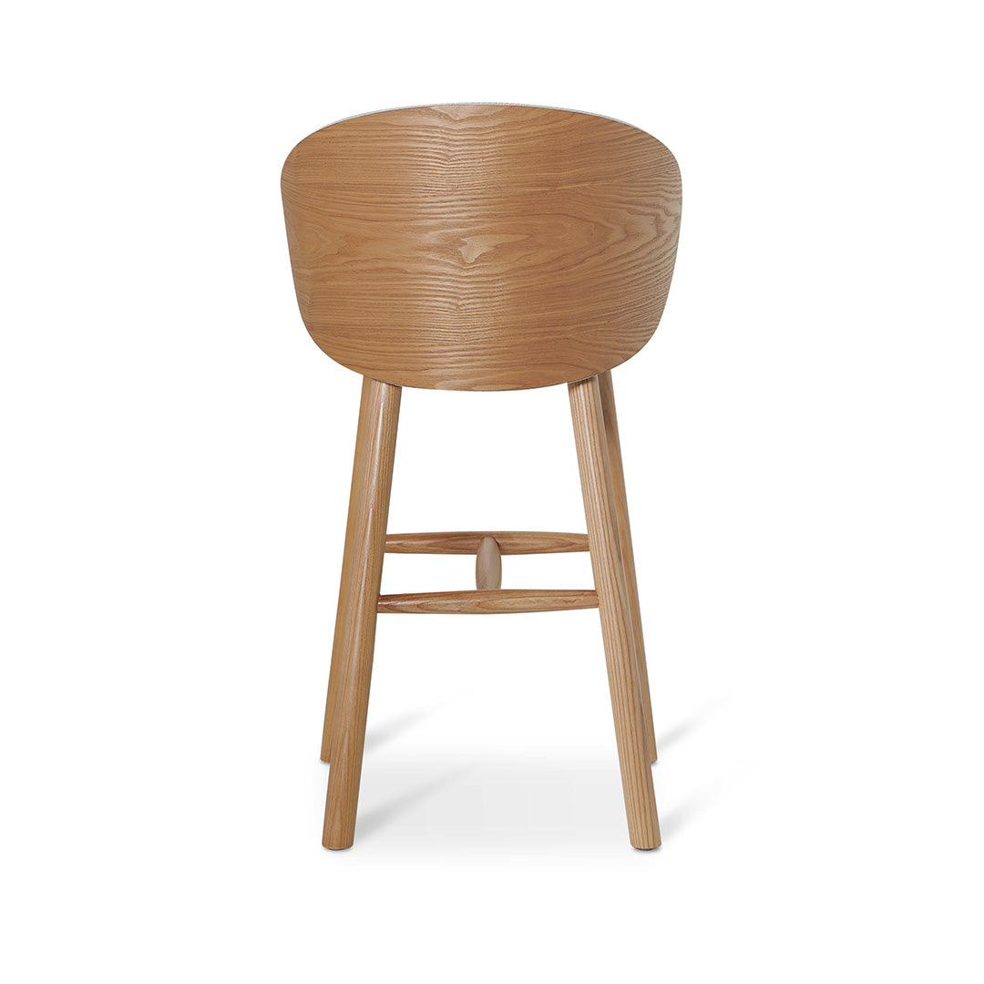 65cm Natural Bar Stool - Beige-Bar stool-Calibre-Prime Furniture