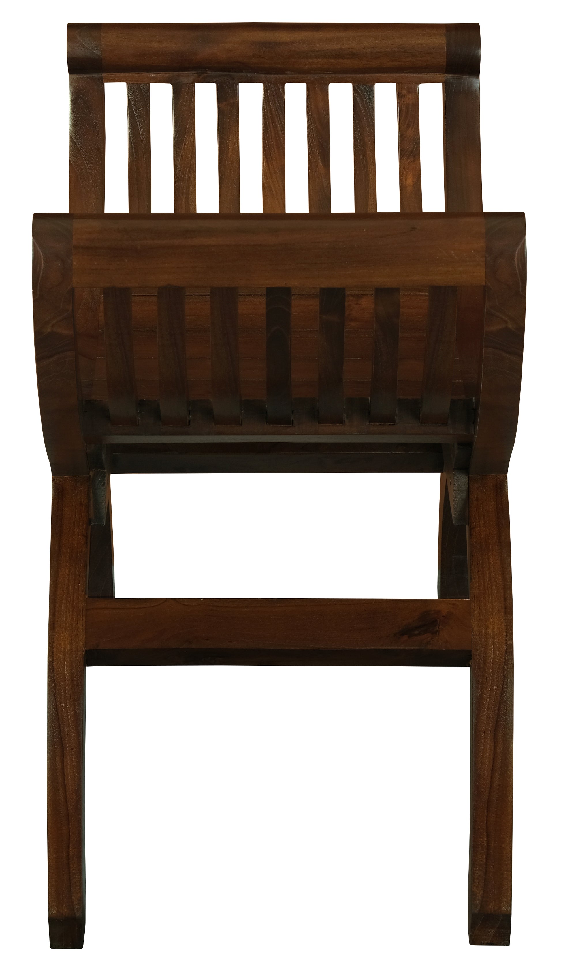 Maeve Solid Timber Single Seater Stool (Mahogany)-Stool-Centrum Furniture-Prime Furniture