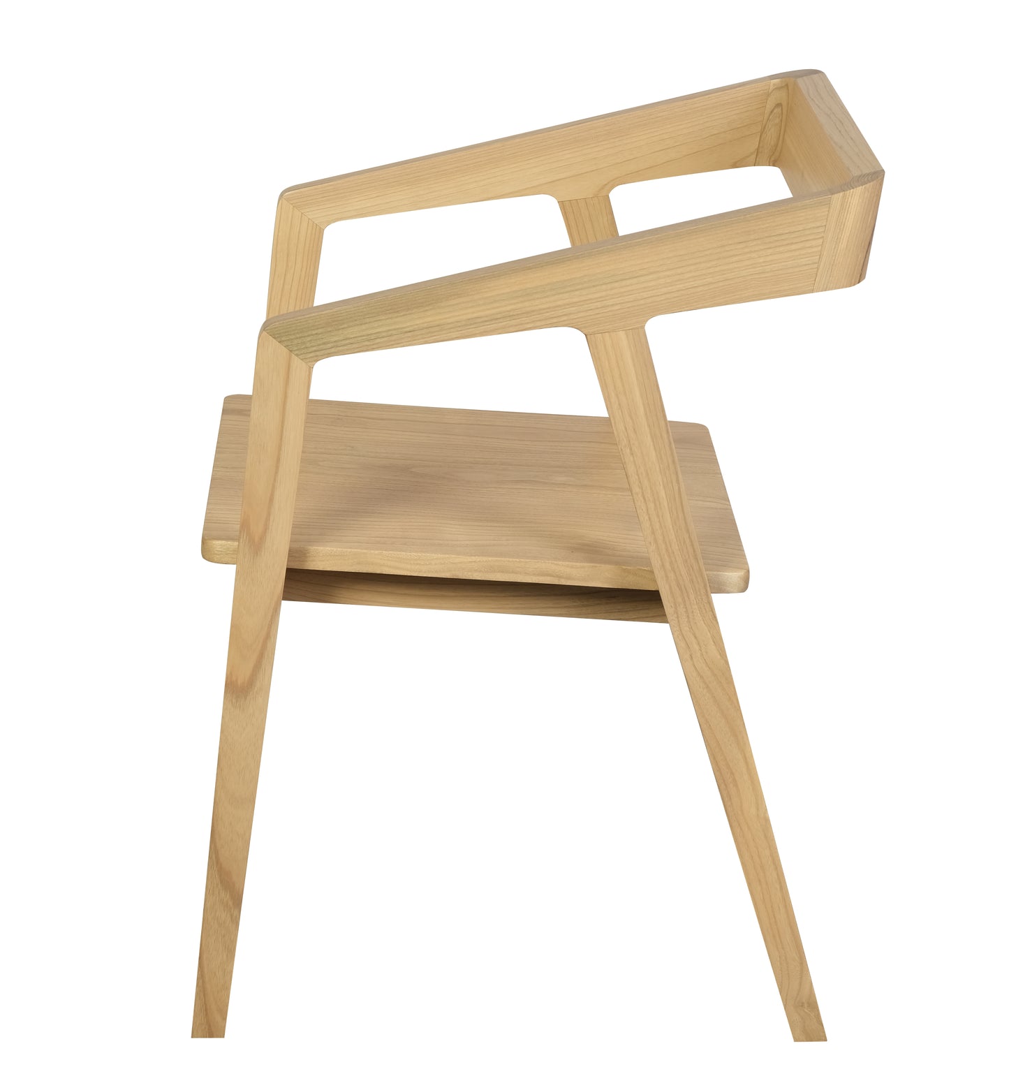 Kyoto Solid Oak Arm Chair - Set of 2 (Natural)-Chair-Centrum Furniture-Prime Furniture