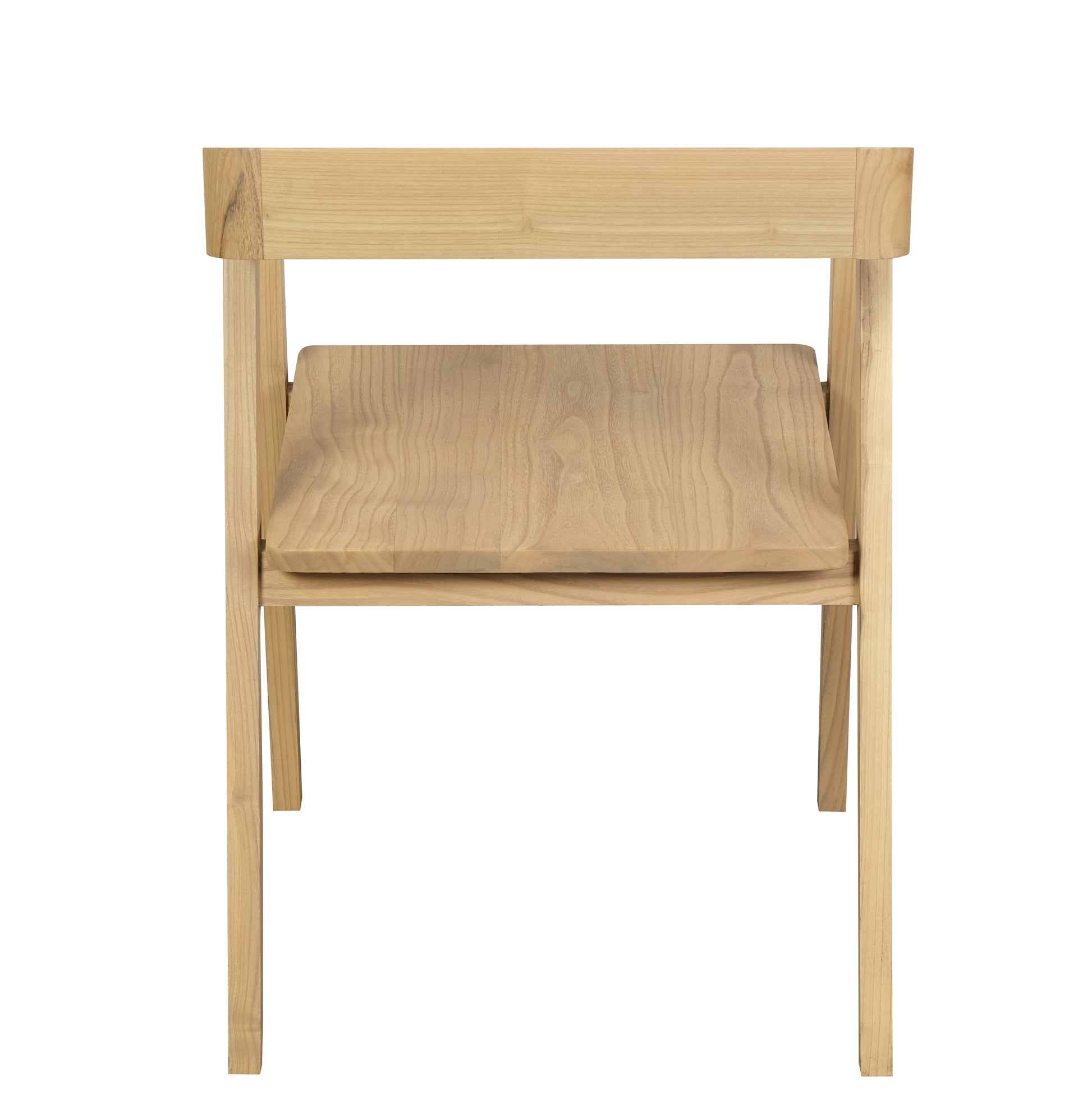 Kyoto Solid Oak Arm Chair - Set of 2 (Natural)-Chair-Centrum Furniture-Prime Furniture