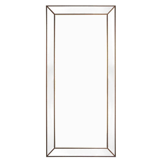 Cafe Lighting & Living Zeta Floor Mirror - Antique Gold 40399-Mirror-Cafe Lighting & Living-Prime Furniture