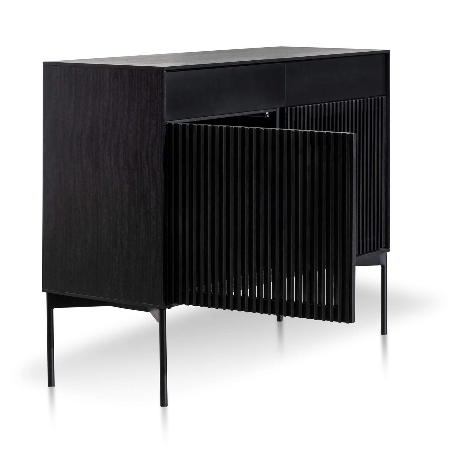 Calibre 110cm Sideboard Unit - Black Oak DT2916-DW-Sideboards-Calibre-Prime Furniture