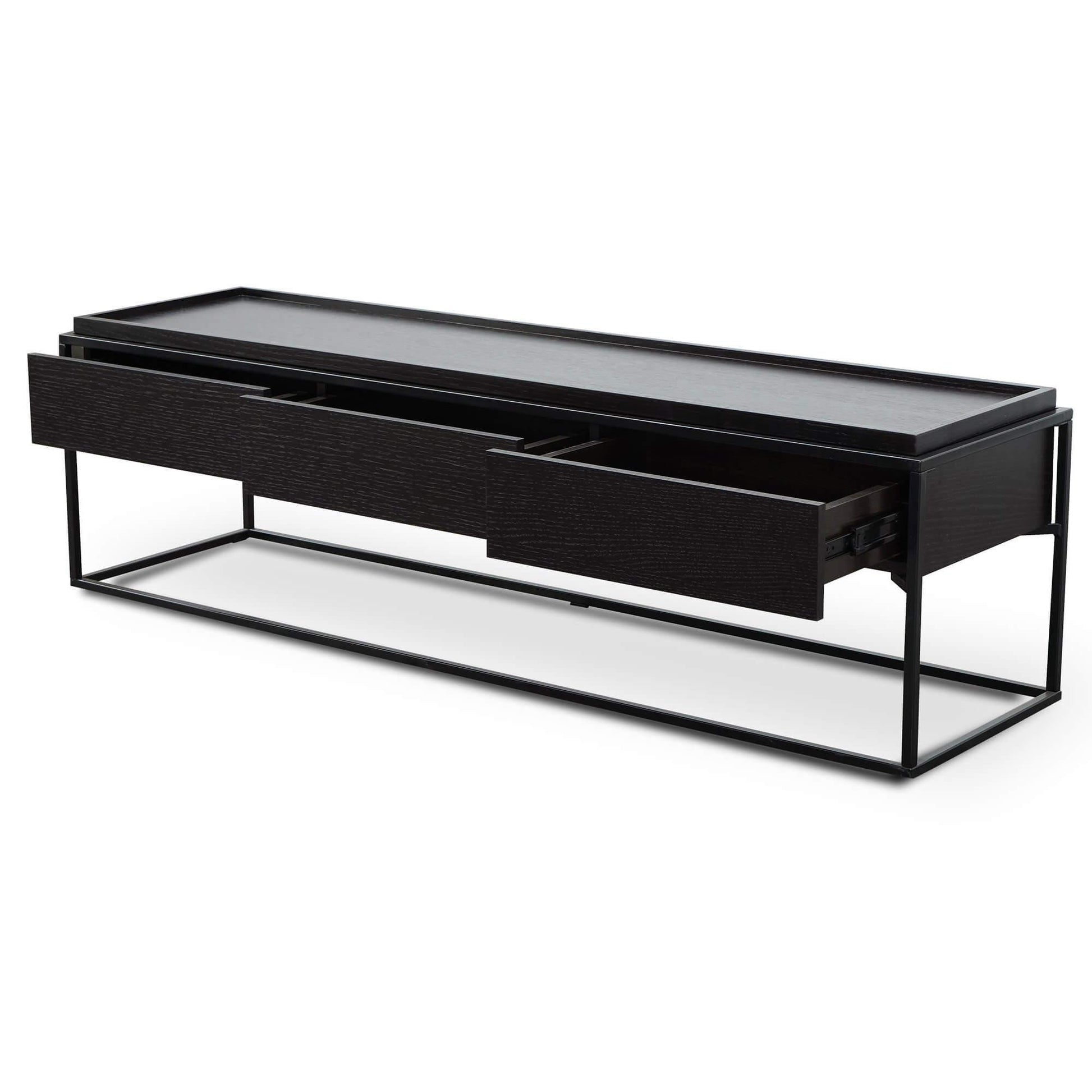 Calibre 150cm TV Entertainment Unit - Full Black TV2712-IG-Entertainment Units-Calibre-Prime Furniture