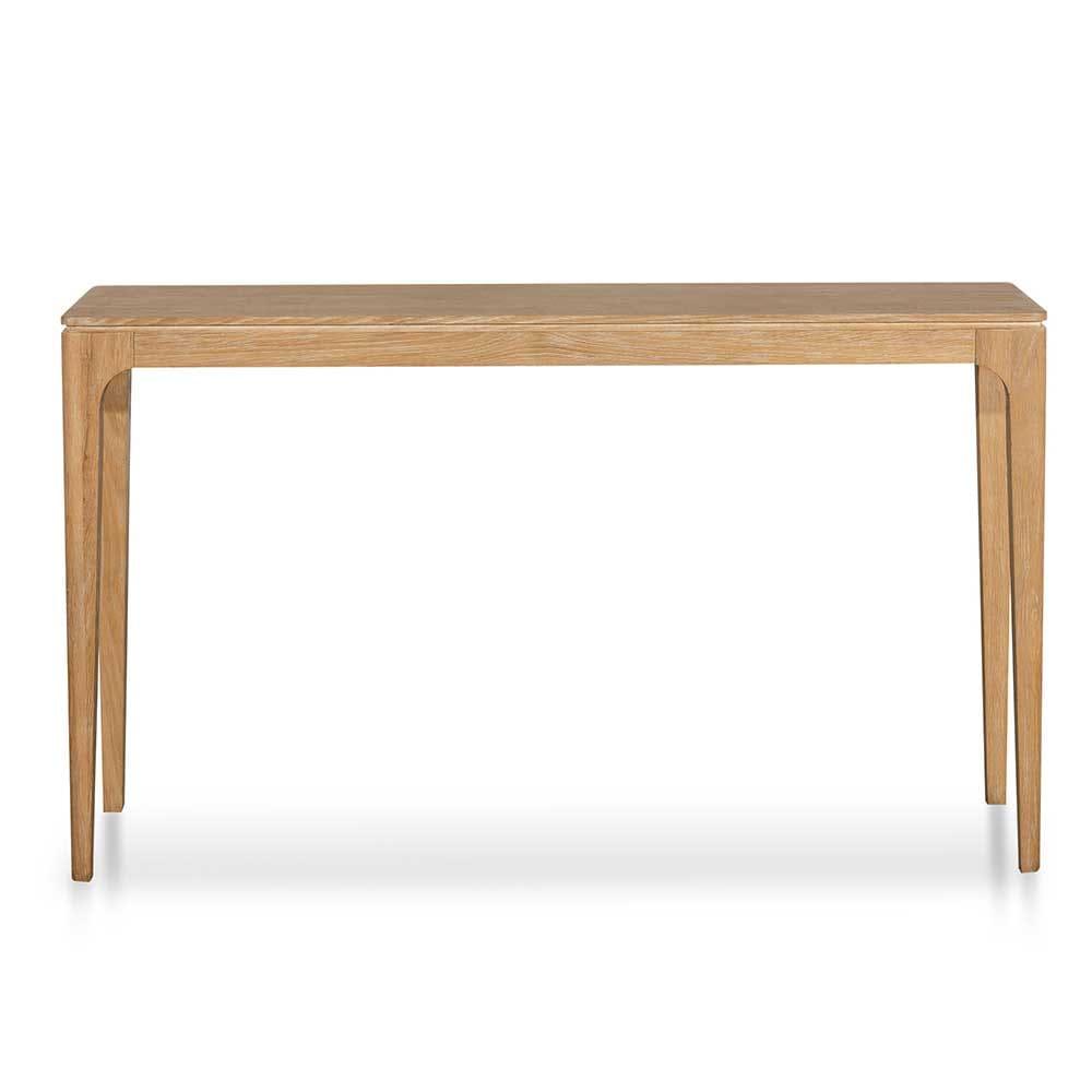 Calibre 1.4m Oak Console Table - Natural DT6471-NI-Console Tables-Calibre-Prime Furniture