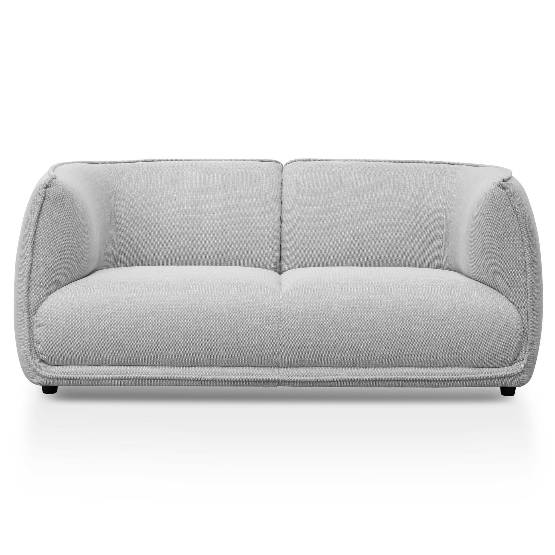 Calibre 2 Seater Fabric Sofa - Light Texture Grey LC6092-KSO-Sofas-Calibre-Prime Furniture