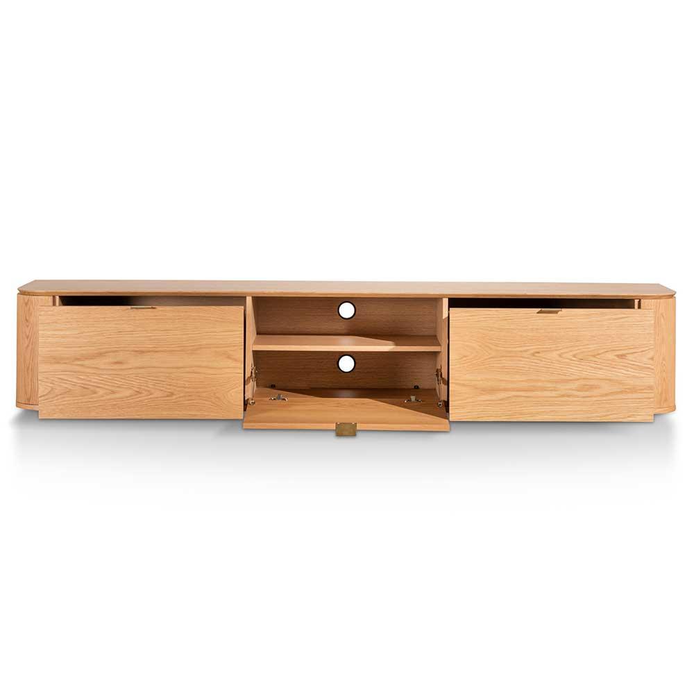 Calibre 2.4 TV Entertainment Unit - Natural Oak TV6427-CN-Entertainment Units-Calibre-Prime Furniture