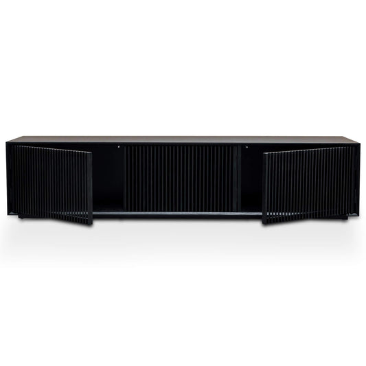 Calibre 2m Entertainment TV Unit - Black Veneer TV2724-DW-Entertainment Units-Calibre-Prime Furniture