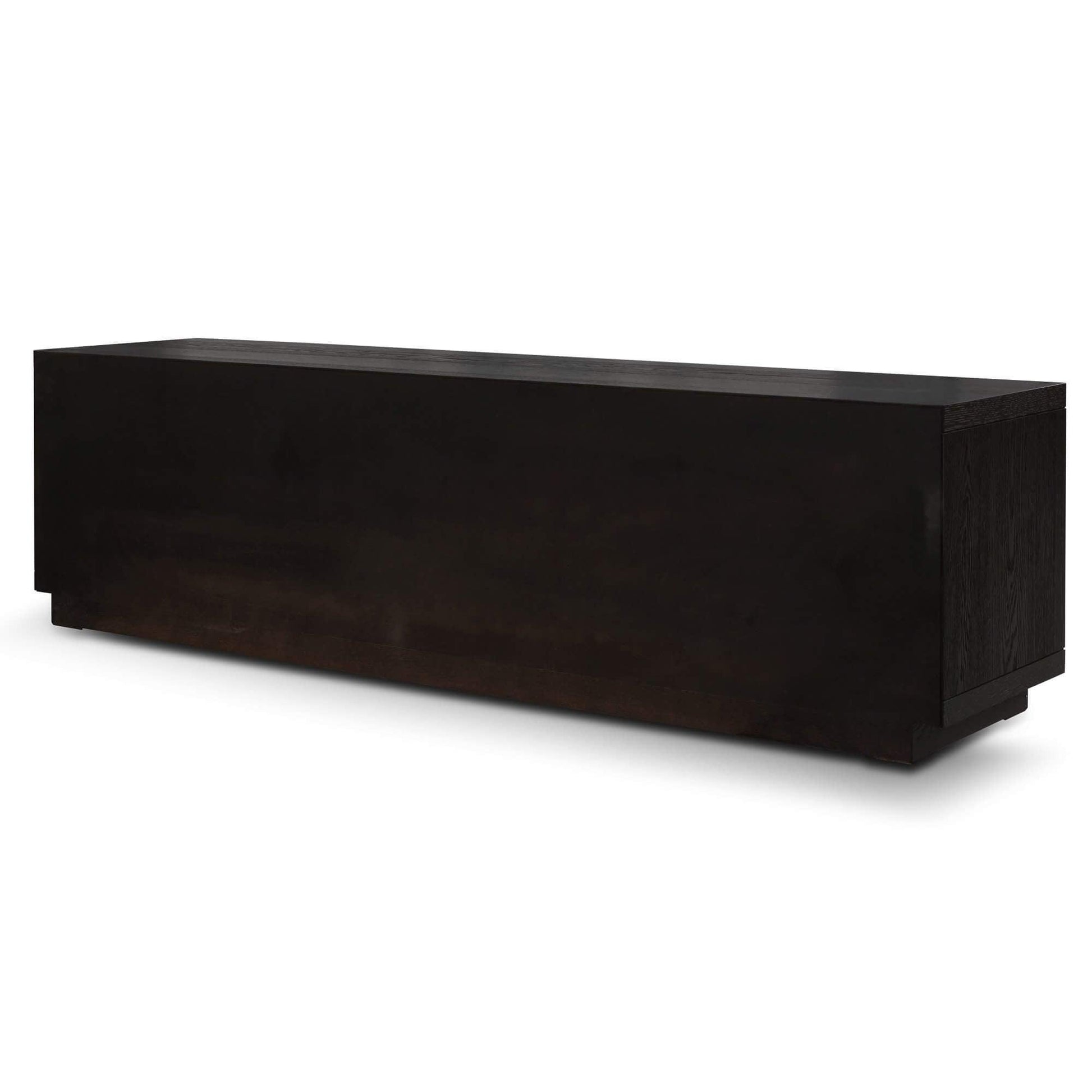 Calibre 2m Entertainment TV Unit - Textured Espresso Black TV2901-VA-Entertainment Units-Calibre-Prime Furniture