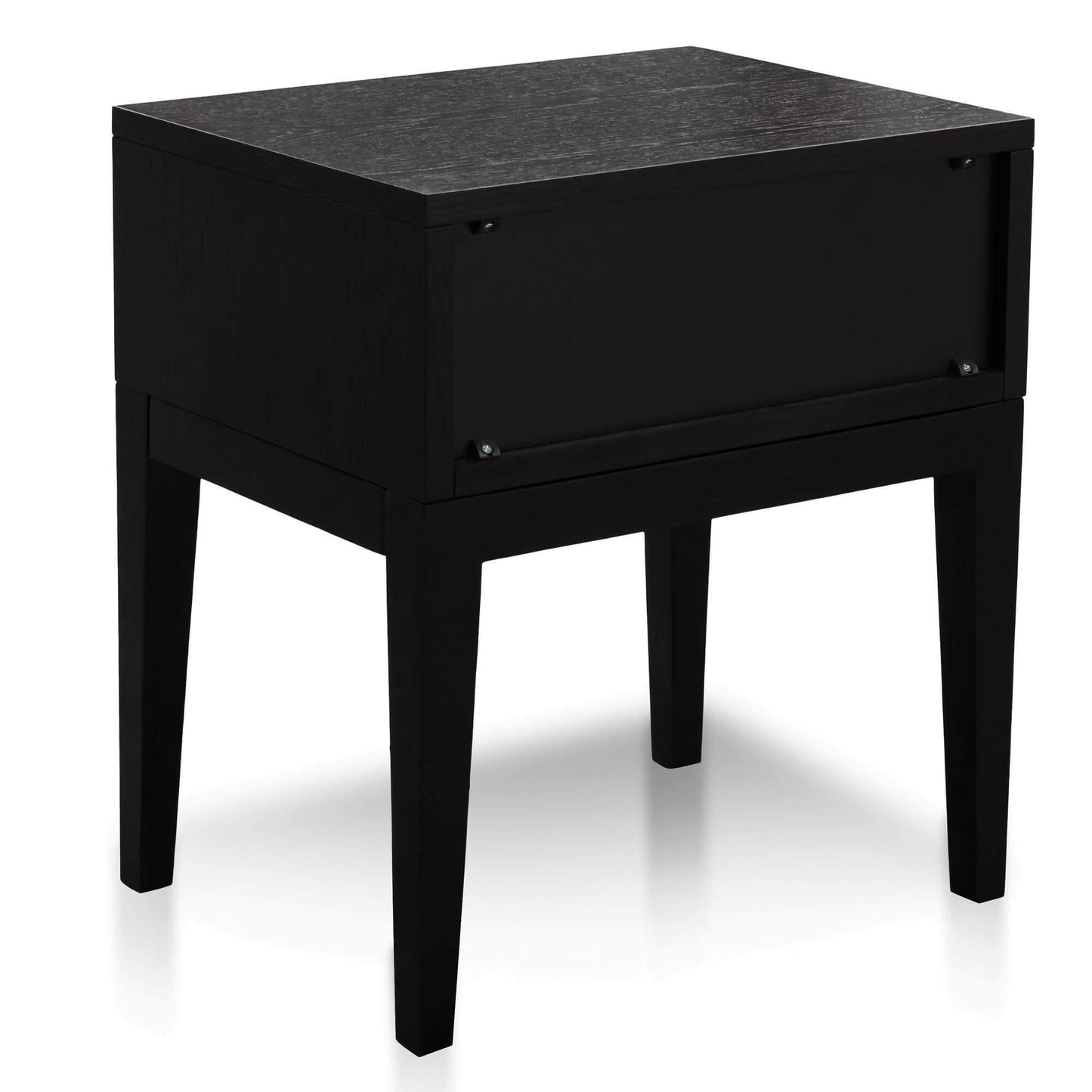 Calibre Bedside Table - Black Oak ST2843-CN-Side Table-Calibre-Prime Furniture