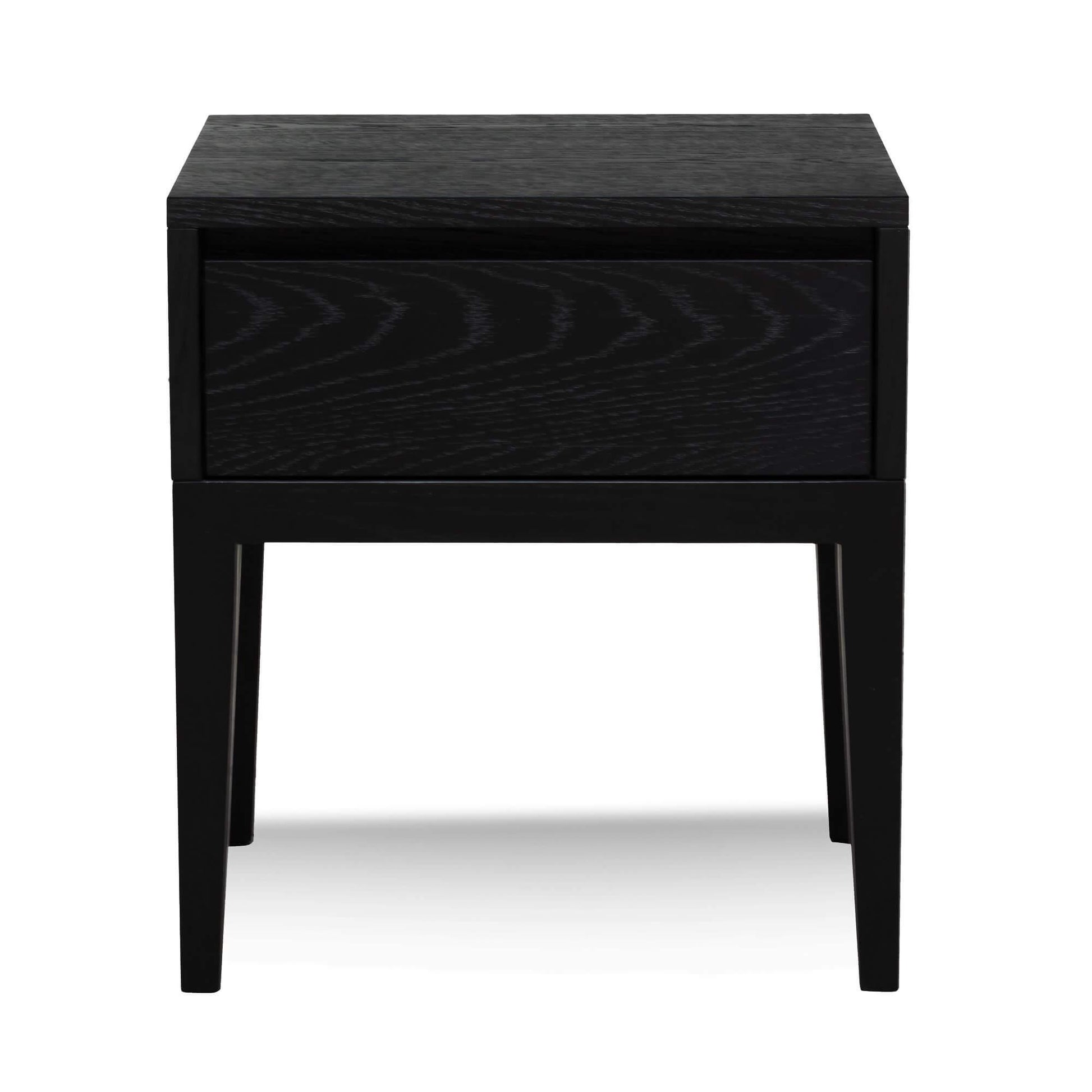 Calibre Bedside Table - Black Oak ST2843-CN-Side Table-Calibre-Prime Furniture