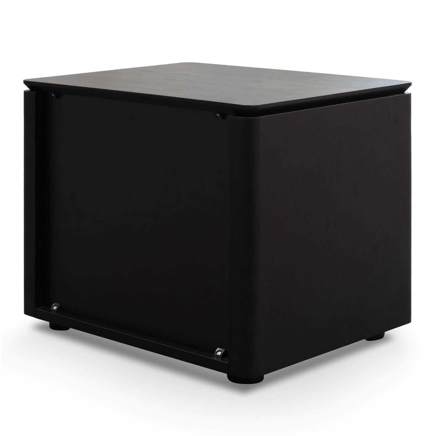 Calibre Bedside Table - Black Oak Veneer ST2844-CN-Side Table-Calibre-Prime Furniture