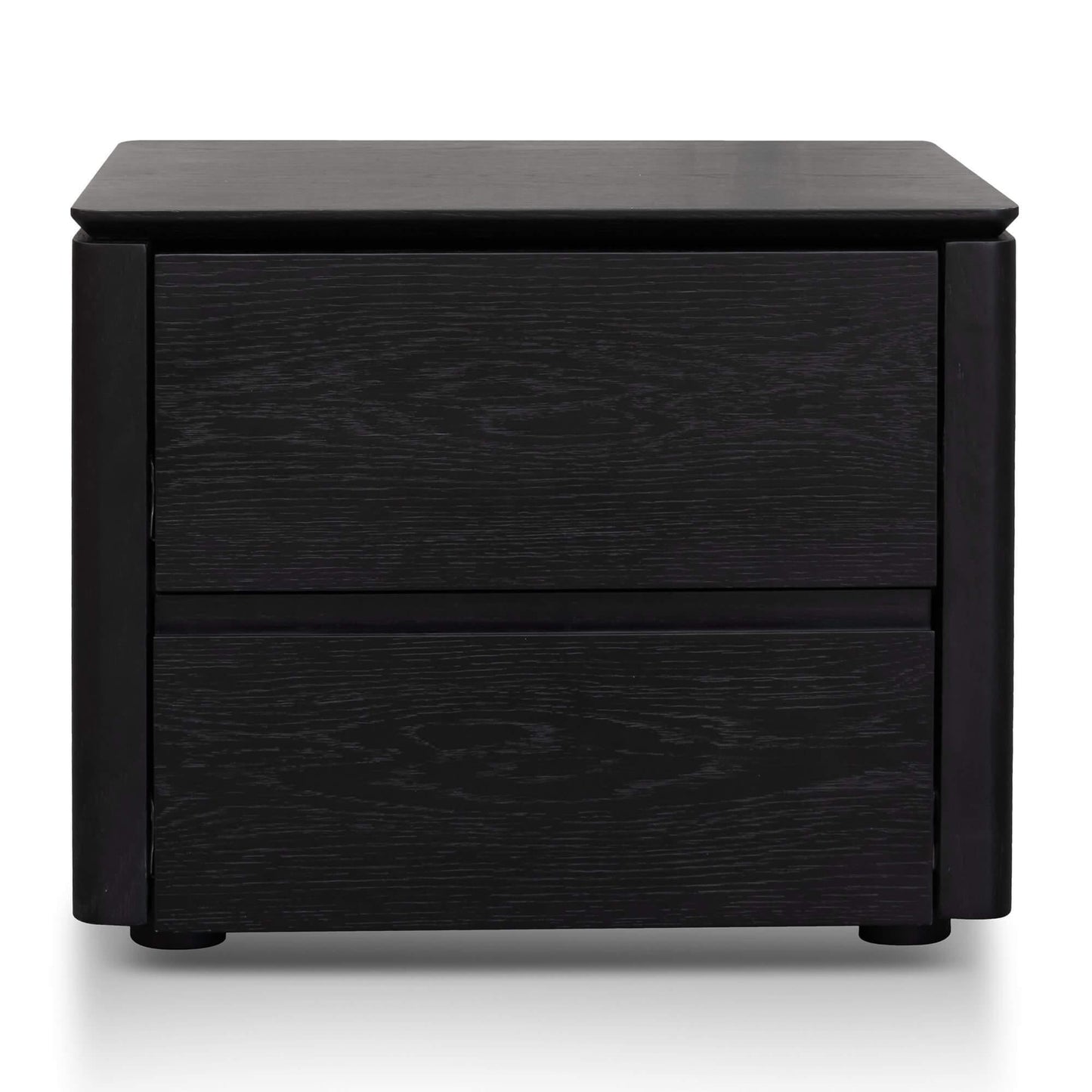 Calibre Bedside Table - Black Oak Veneer ST2844-CN-Side Table-Calibre-Prime Furniture