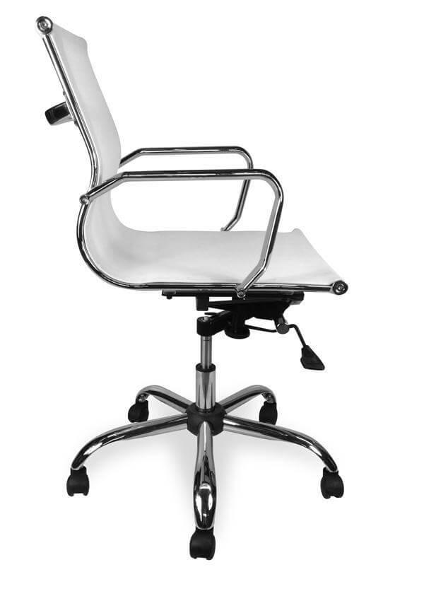 Calibre Designer Mesh Boardroom Office Chair - White OC211-Office/Gaming Chairs-Calibre-Prime Furniture