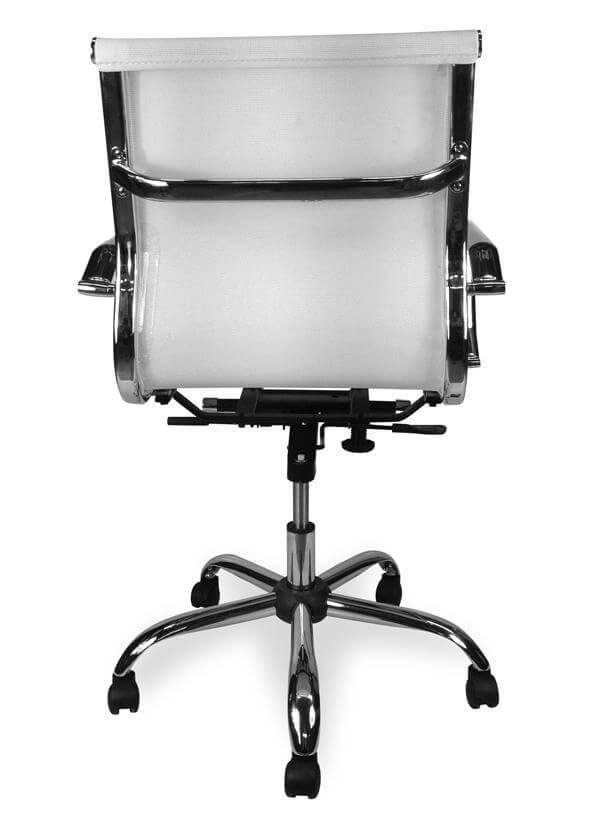 Calibre Designer Mesh Boardroom Office Chair - White OC211-Office/Gaming Chairs-Calibre-Prime Furniture