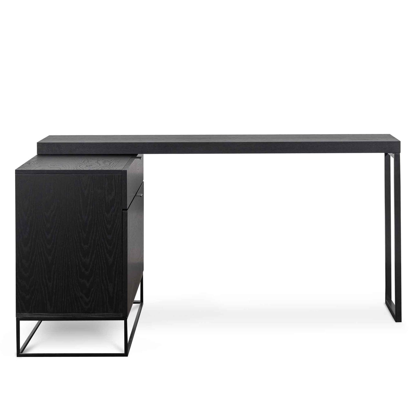 Calibre Extendable Home Office Desk - Black OF6450-CN-Office Desks-Calibre-Prime Furniture