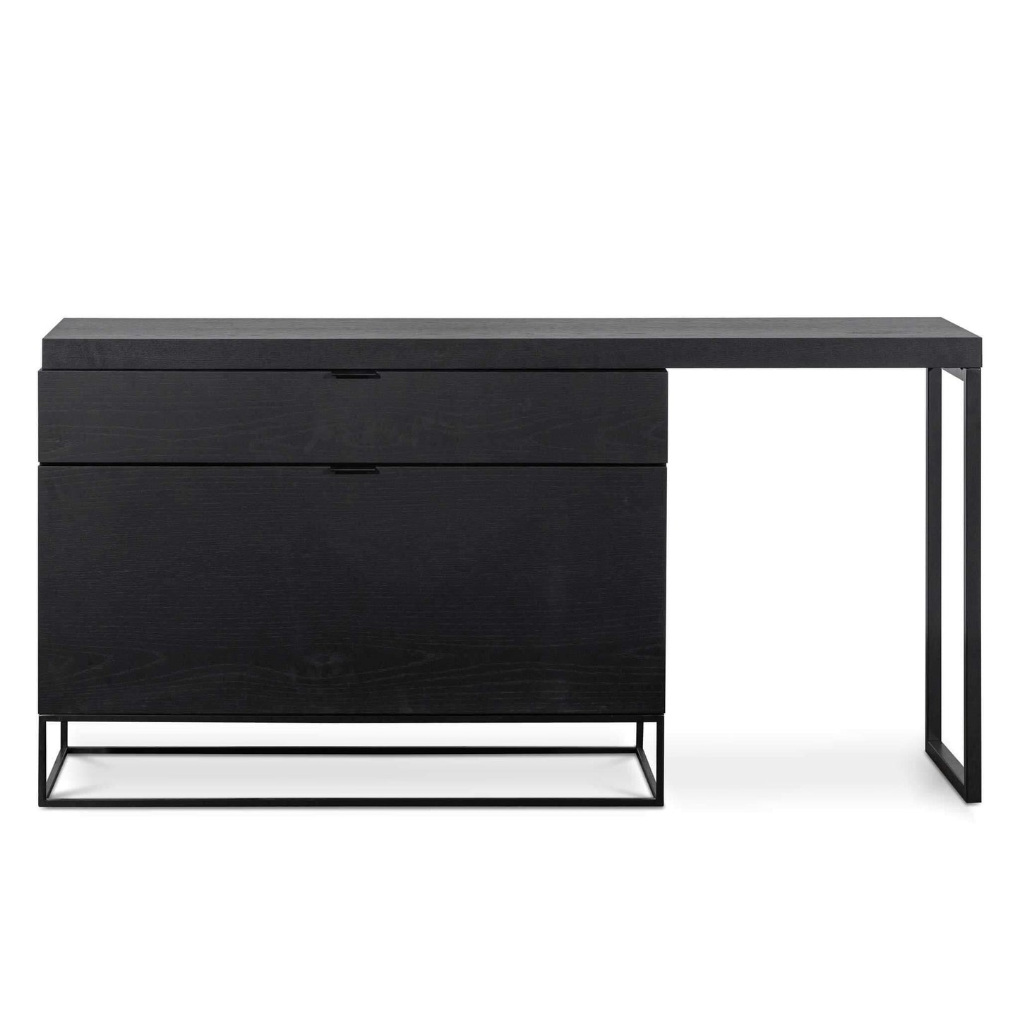 Calibre Extendable Home Office Desk - Black OF6450-CN-Office Desks-Calibre-Prime Furniture