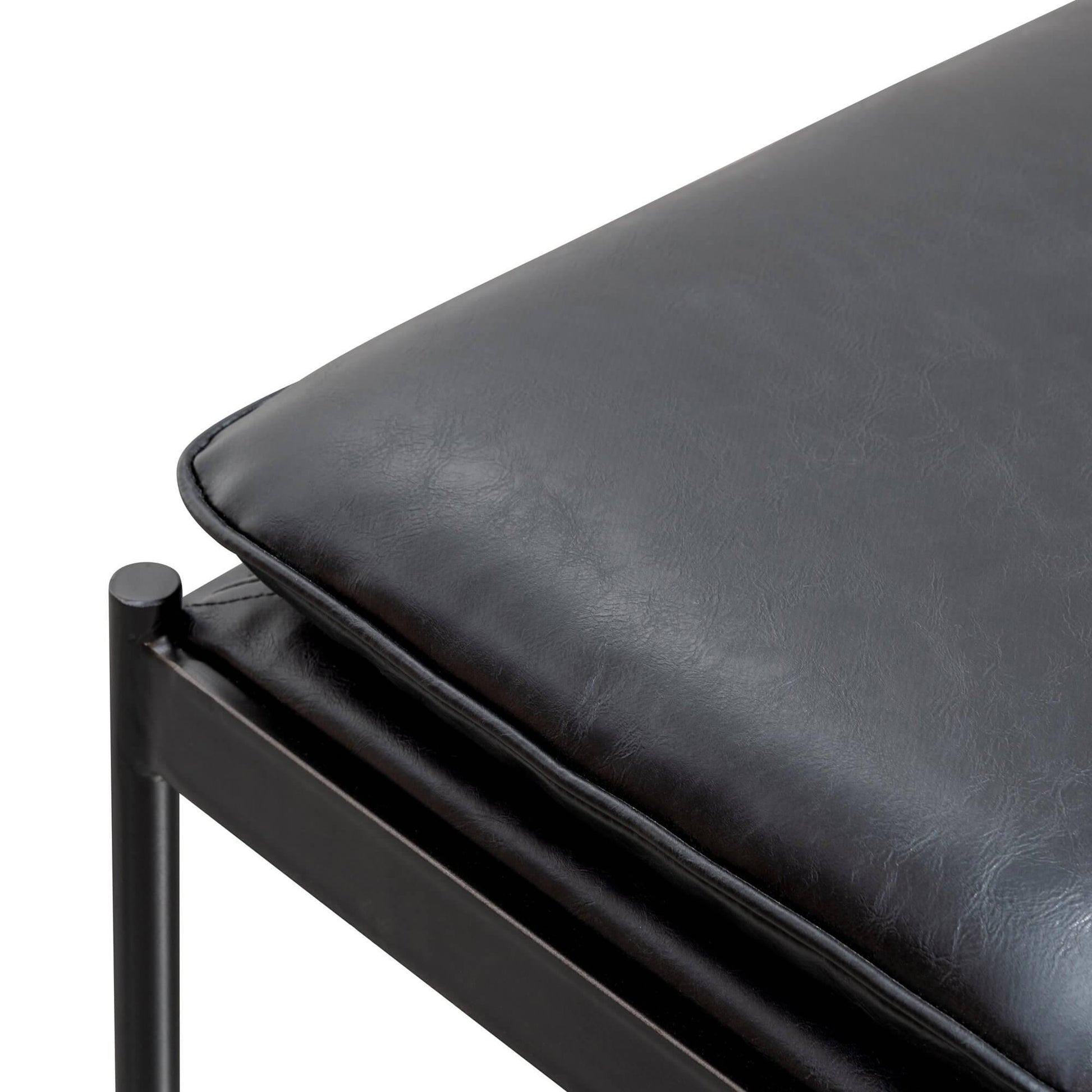 Calibre Ottoman - Black LC2609-NI-Ottomon-Calibre-Prime Furniture