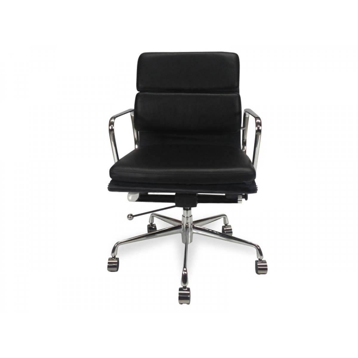 Calibre Soft Pad Boardroom Office Chair - Black OC103-Office/Gaming Chairs-Calibre-Prime Furniture