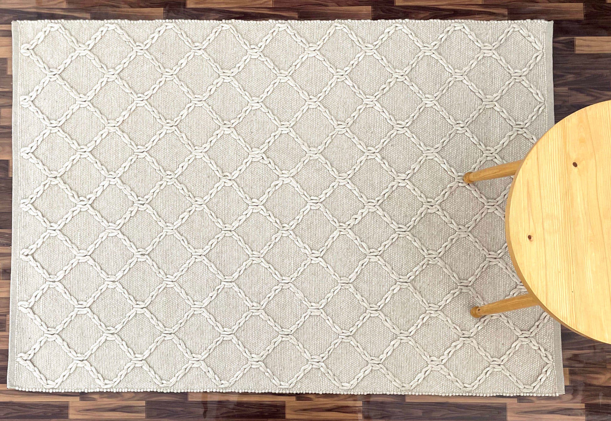 Trinket Cream-Rug-The Rug Co-155x225-Prime Furniture