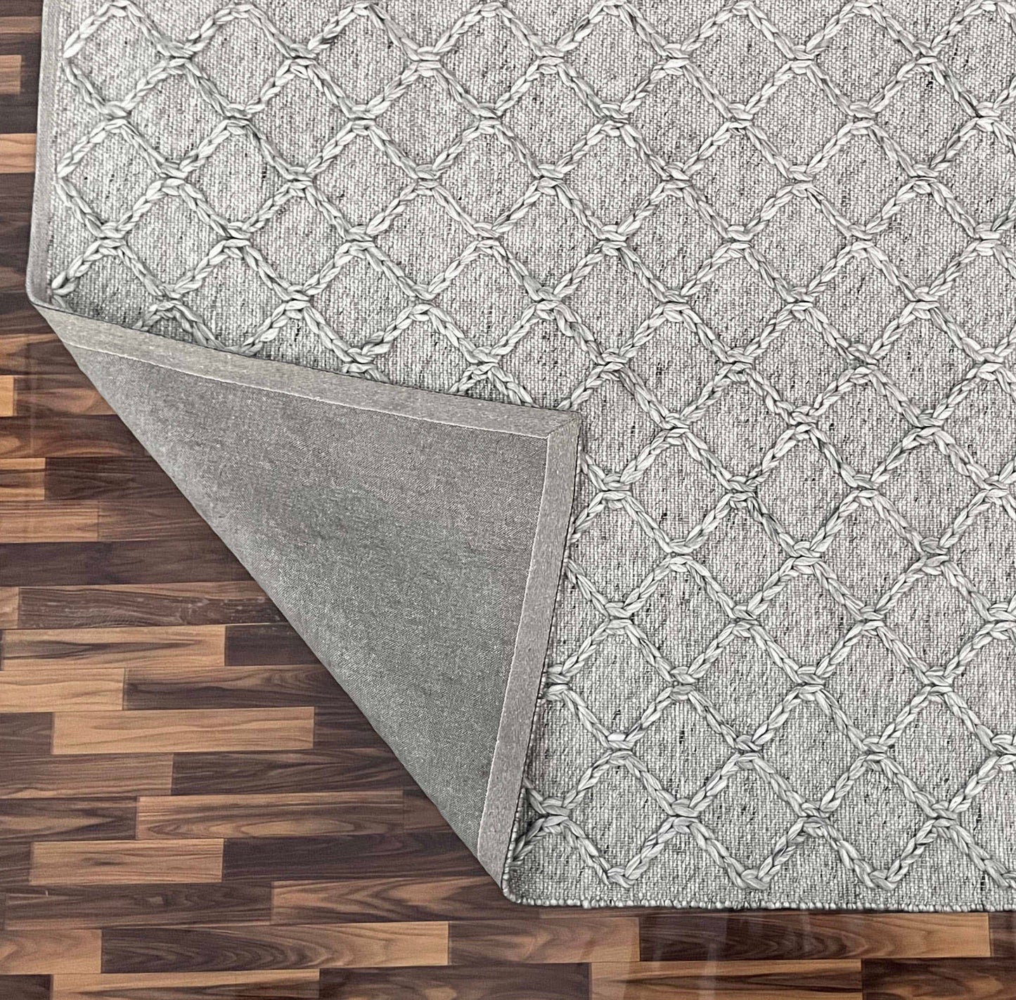 Trinket Spotted Grey-Rug-The Rug Co-155x225-Prime Furniture