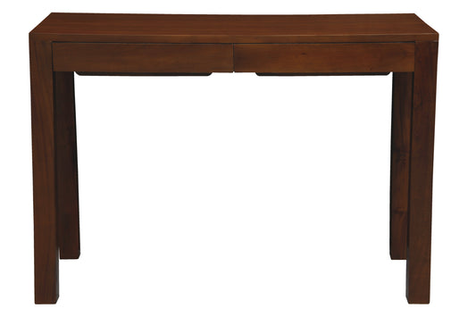 Amsterdam 2 Drawer Desk (Mahogany)-Desks-Centrum Furniture-Prime Furniture