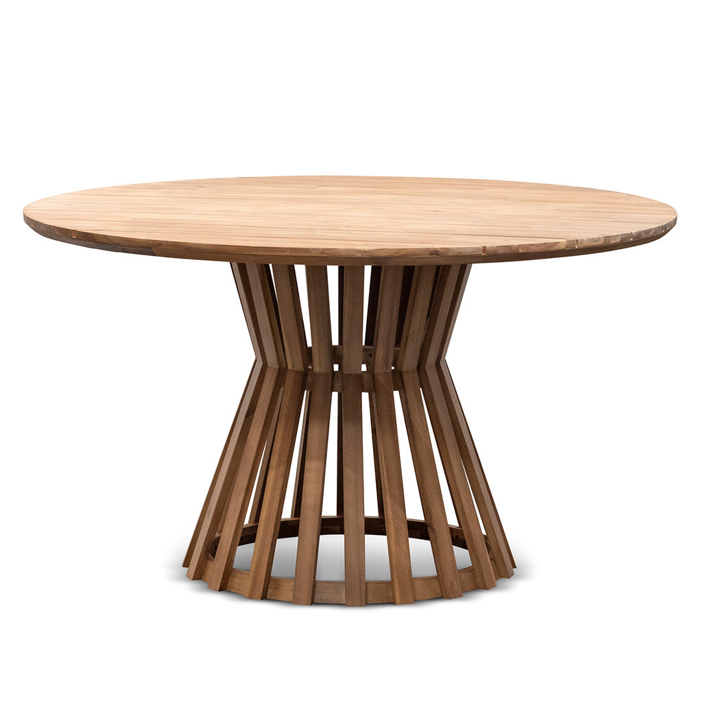 1.35m Round Dining Table - Natural Light-Dining Table-Calibre-Prime Furniture