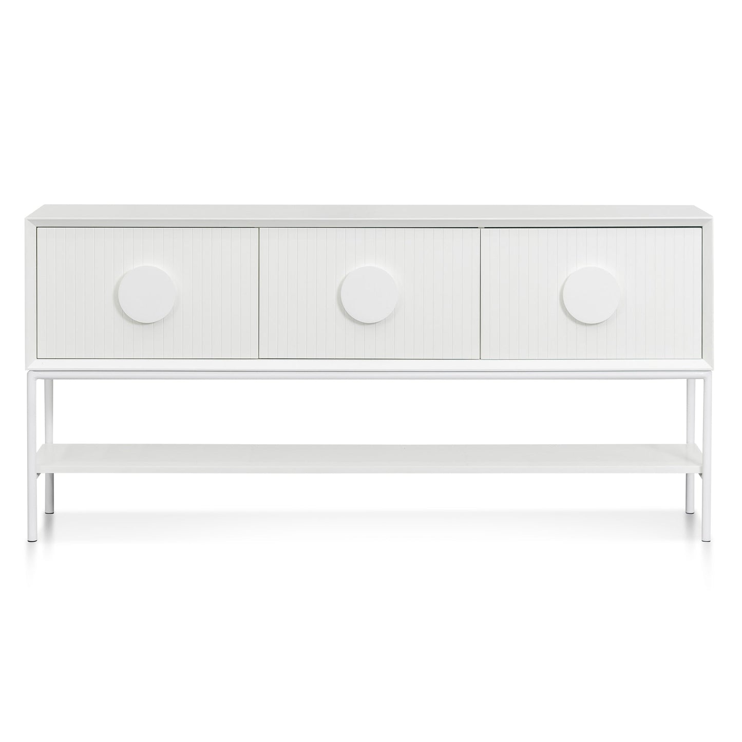 1.8m Console Table - White-Console Table-Calibre-Prime Furniture