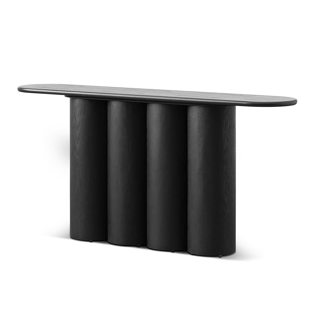 1.7m Console Table - Full Black-Console Table-Calibre-Prime Furniture