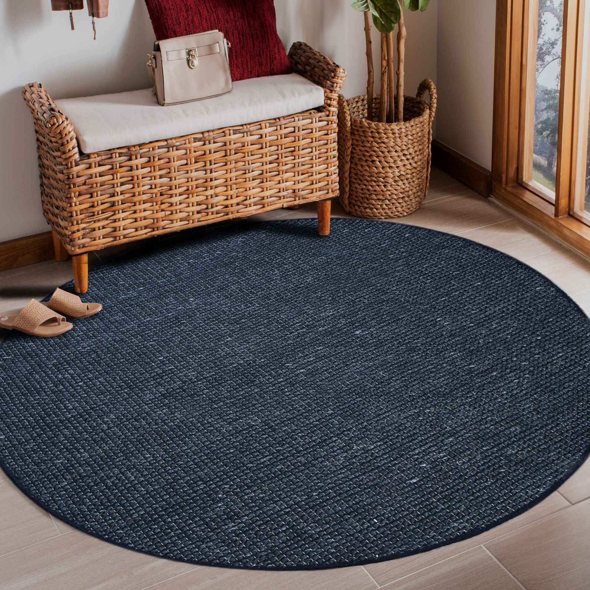 Woven Black-Rug-The Rug Co-155x225-Prime Furniture