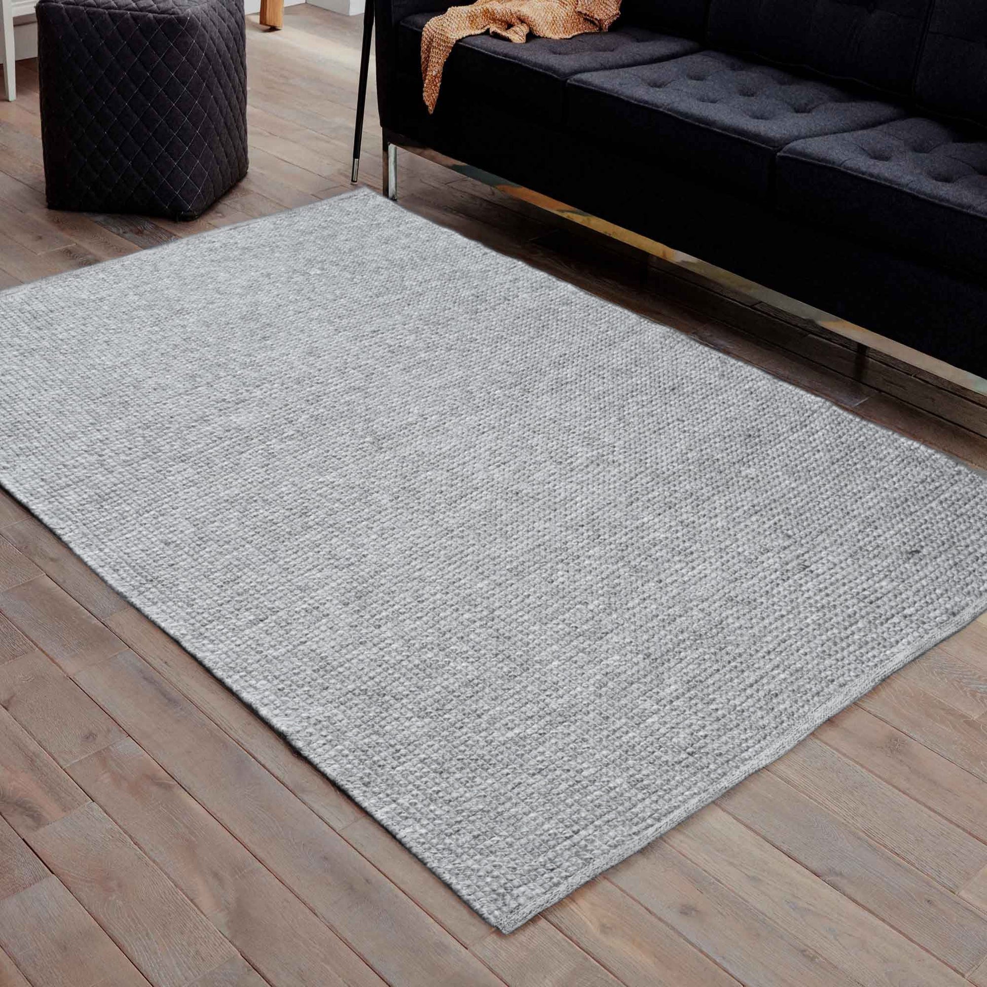 Woven Grey-Rug-The Rug Co-155x225-Prime Furniture