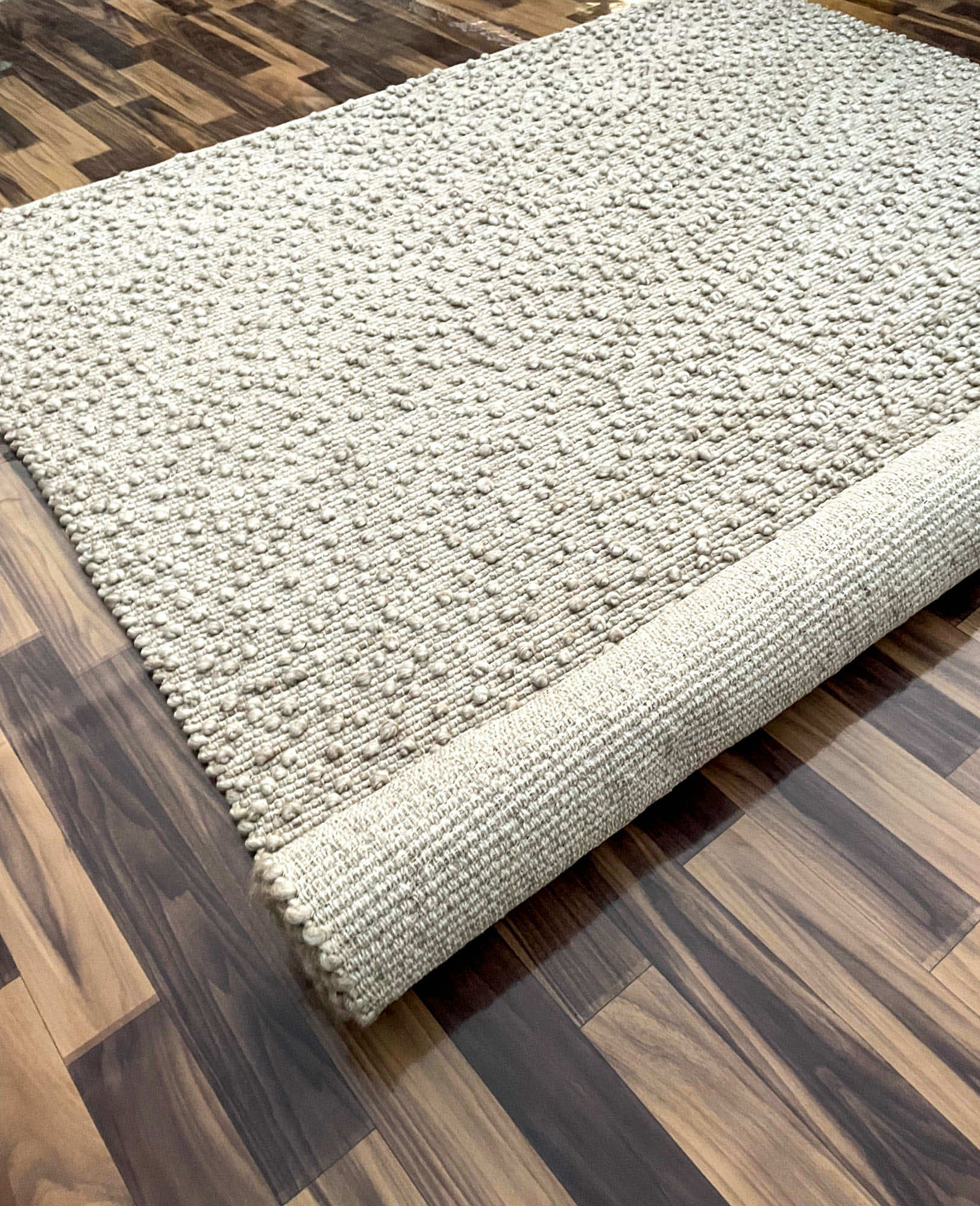 Flock Beige-Rug-The Rug Co-155x225-Prime Furniture