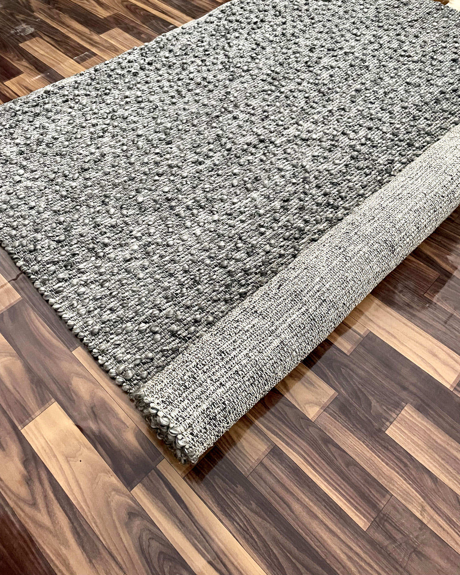 Flock Dark Grey-Rug-The Rug Co-155x225-Prime Furniture