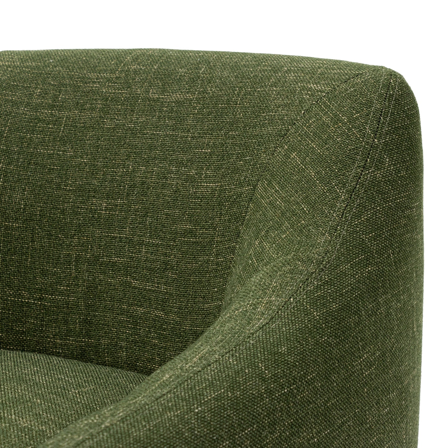 Fabric Armchair - Khaki Green-Arm Chairs-Calibre-Prime Furniture