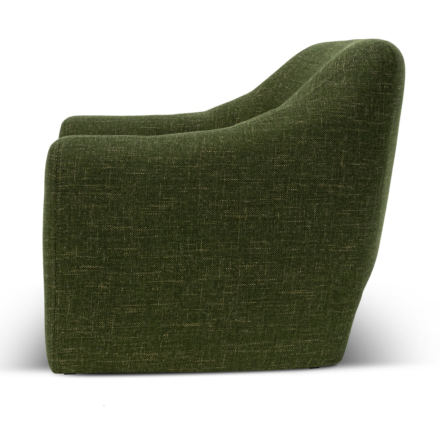 Fabric Armchair - Khaki Green-Arm Chairs-Calibre-Prime Furniture