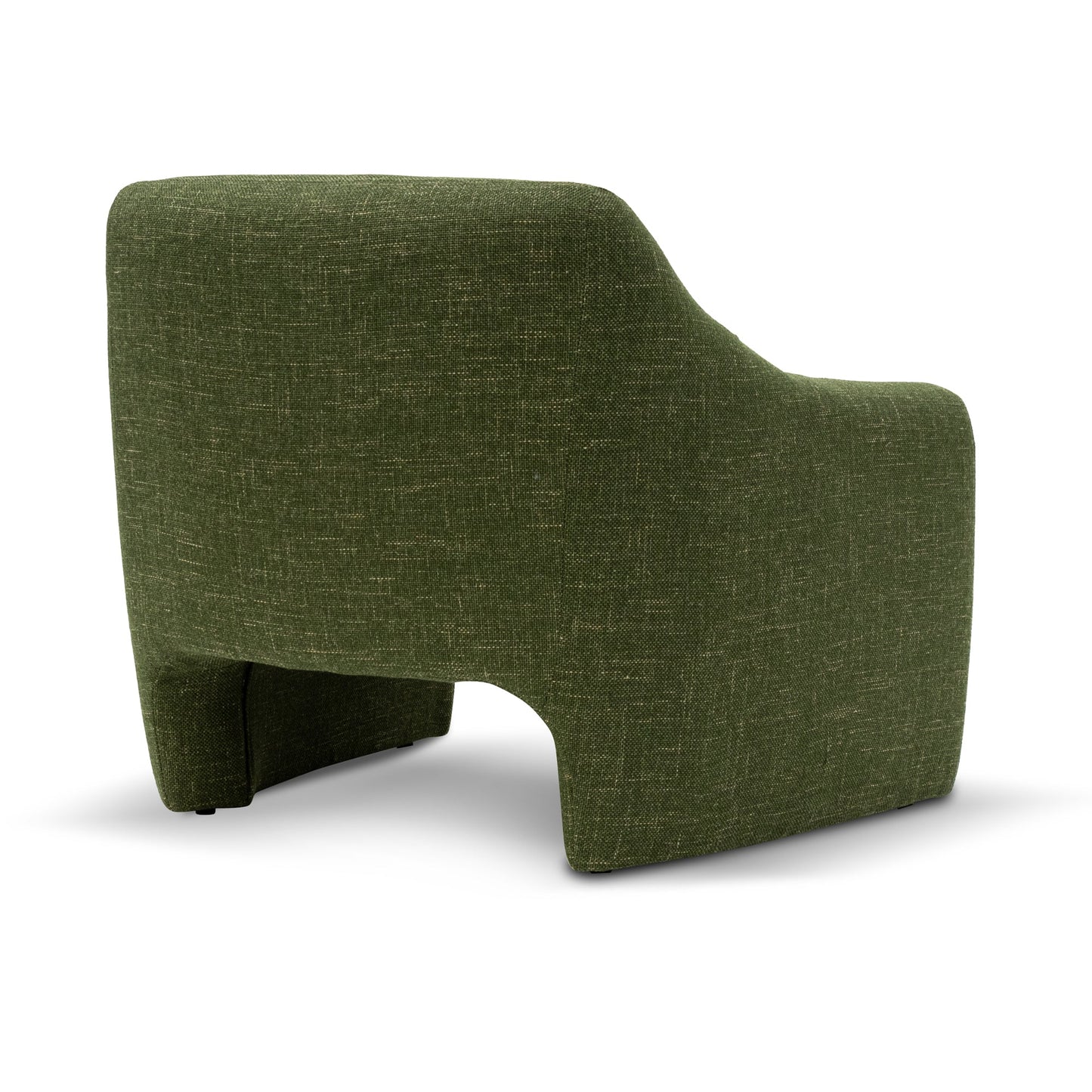 Fabric Armchair - Khaki Green-Arm Chairs-Calibre-Prime Furniture