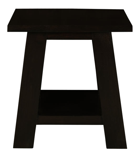 Tokyo Lamp Table (Chocolate)-Side Table-Centrum Furniture-Prime Furniture