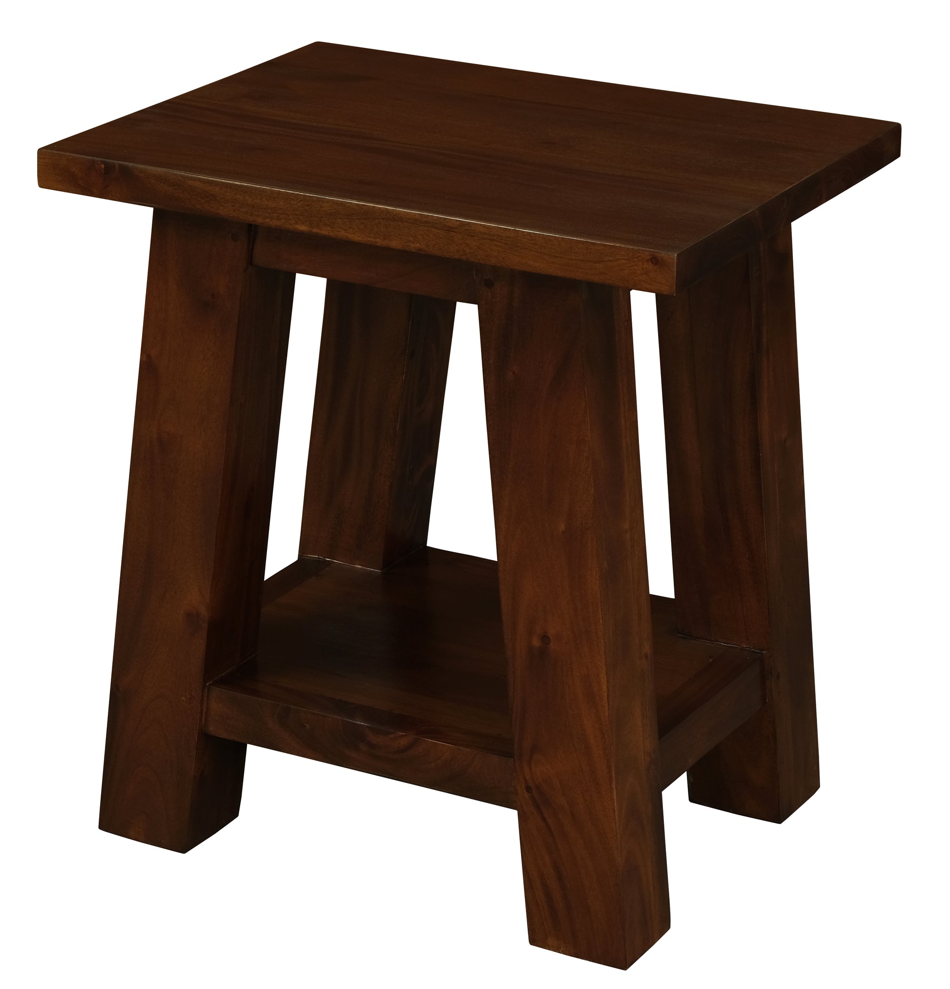 Tokyo Lamp Table (Mahogany)-Side Table-Centrum Furniture-Prime Furniture