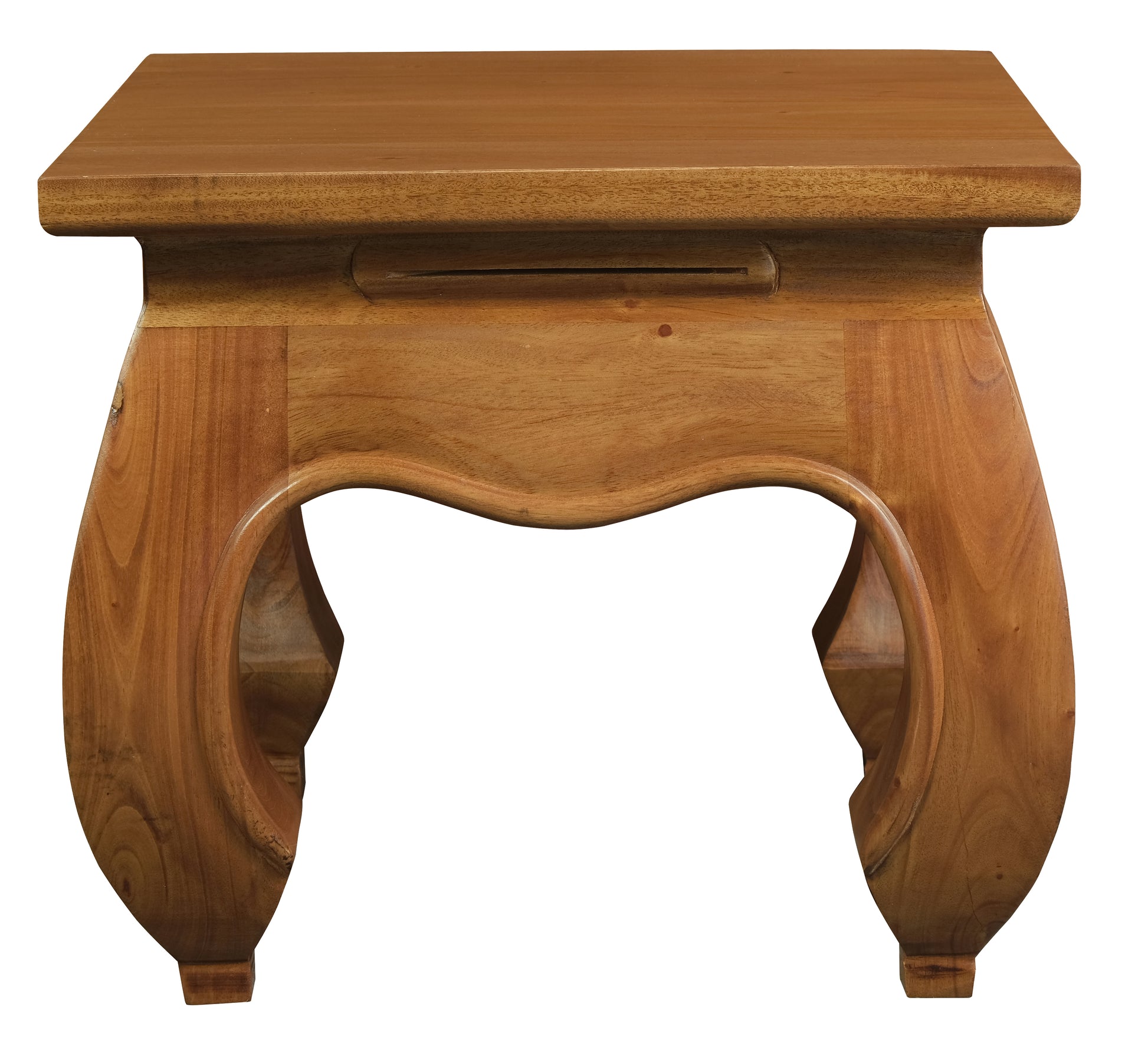 Dynasty Lamp Table (Light Pecan)-Side Table-Centrum Furniture-Prime Furniture