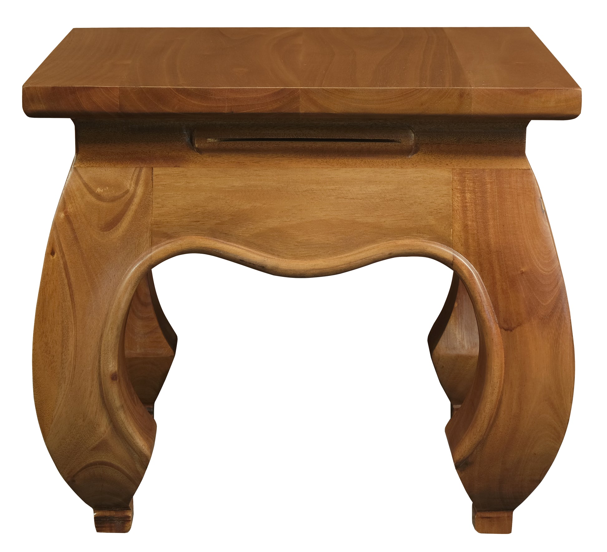 Dynasty Lamp Table (Light Pecan)-Side Table-Centrum Furniture-Prime Furniture