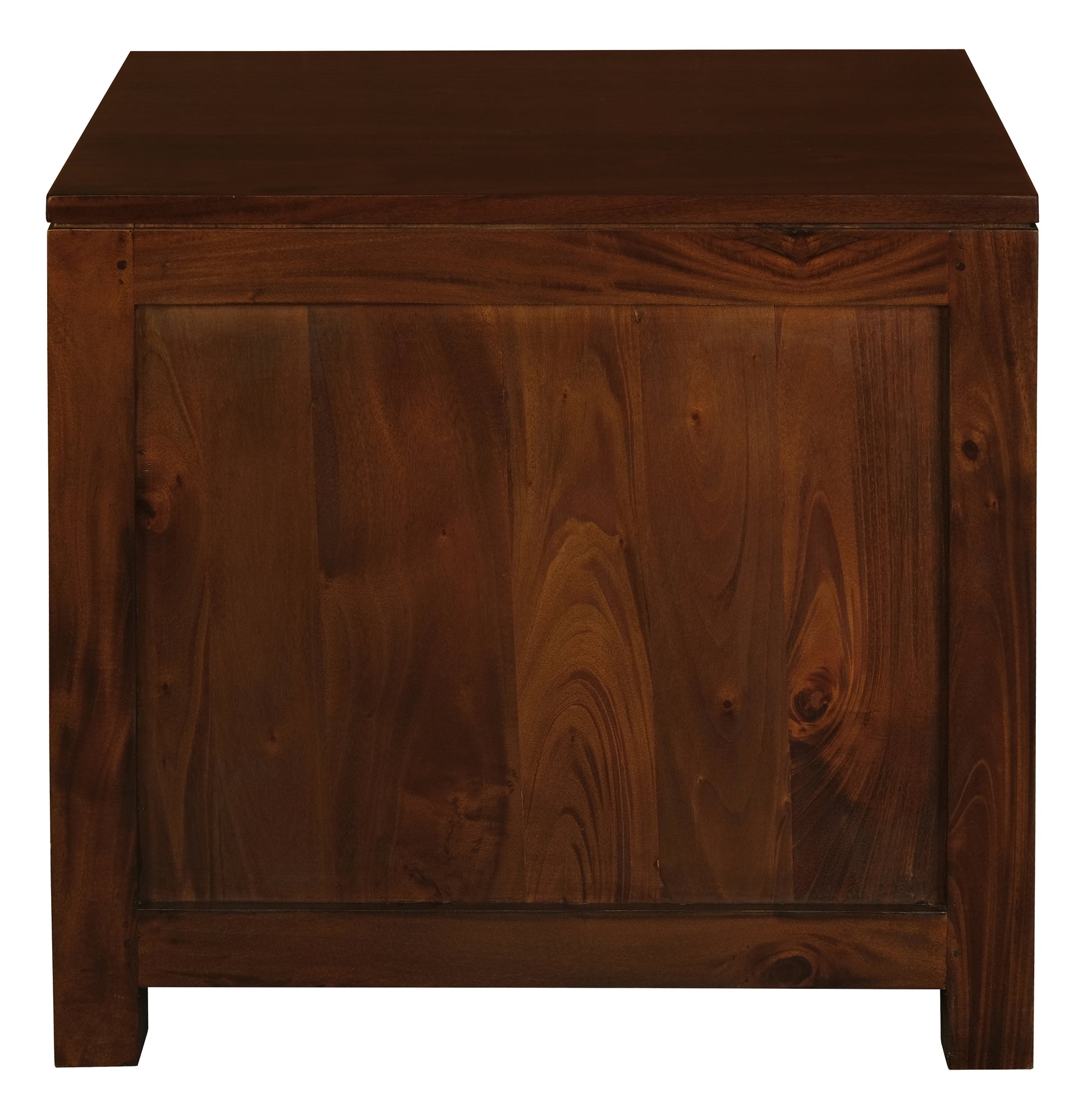 Paris 1 Drawer Lamp Table (Mahogany)-Side Table-Centrum Furniture-Prime Furniture